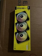 CORSAIR RGB iCUE LINK QX120 120mm Magnetic Dome RGB PC Case Fan Starter Kit picture