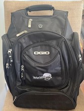 OGIO Tech Specs Metro Street Laptop Audio Pocket Logo Backpack Black NWOT picture