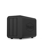 TERRAMASTER D2-320 USB RAID Enclosure - 3.2 Gen 222 x 119 x 154 mm, Black picture