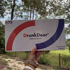 DrunkDeer A75 Rapid Trigger Magnetic Switch Wired Keyboard Adjustable Actuation picture