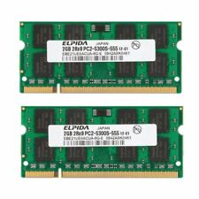 4GB 2x 2GB / 1GB PC2-5300 DDR2 667MHZ SO-DIMM Laptop Intel Memory For Elpida Lot picture