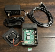 Raspberry Pi 4 4GB RAM Kit w/ Case, Power, 32GB Micro SD, Micro HDMI picture