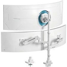 PUTORSEN Triple Monitor Mount, Up to 49 Inches, Holds 44 lbs picture