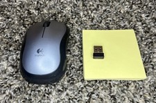 Logitech M225 Gray/Black Wireless Optical Mouse w/ Dongle picture