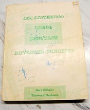 Vintage IBM 360 COBOL Disk/Tape Advanced Concepts picture