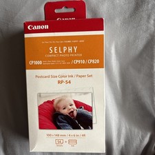 Canon RP-54 Color Ink Cassette+4R 4