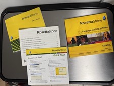 Rosetta Stone Version 3 Level 1 & 2 Spanish Latin America CD-ROM Windows Mac picture