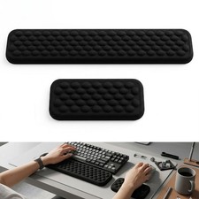 Memory Foam Keyboard Mouse Wrist Rest Pad Ergonomic Support for Office PC Laptop picture