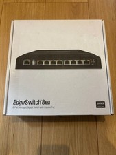 Ubiquiti EdgeSwitch 8 XP 8-Port Managed Gigabit Passive PoE Switch ES-8XP Mint picture