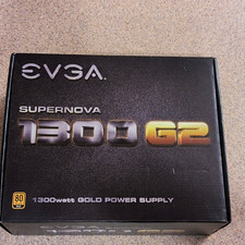 EVGA SuperNOVA 1300 G2 1300W 80+ Gold ATX Fully Modular PSU Black picture