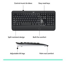 Logitech MK540 (920-008671) Wireless Keyboard and Mouse Combo picture
