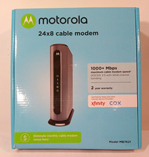Motorola MB7621 24x8 DOCSIS 3.0 Cable Modem 1000 Mbps IPv6 Xfinity picture