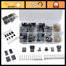 200PCS PWM Cooling Fan Connector Kit 3-Pin/4-Pin Plastic Shell Male Female Plug picture