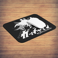 Gatchaman G-Force Retro Cartoon Black Mousepad Mouse Pad Gaming picture