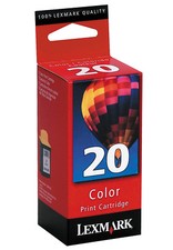 Lexmark 20 (15M0120) Color Ink Cartridge GENUINE NEW  picture