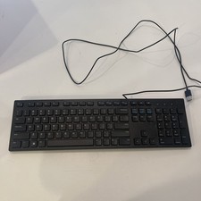 GENUINE KEY BOARD KB216 BLACK Open box Doors not come with box picture