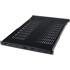 StarTech 1U Adjustable Mounting Depth Vented Rack Mount Shelf - 175lbs/80kg picture