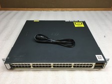 Cisco Catalyst 3750-E Series 40 Port Gigabit Network Switch WS-C3750E-48TD-S picture