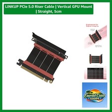 Compact PCIe 5.0 Riser Cable | Ideal for Vertical GPU Mounts and ITX Systems picture