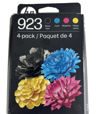 Genuine HP 923 Ink Cartridges Combo-B/M/Y/C-For HP 8120 8130 Printer-OEM-4PK picture