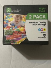 EVA 2 Pack 67XL Premium Quality Ink Cartridge 67 XL black and tricolor picture