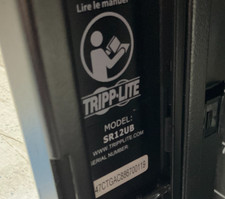 TRIPP LITE SMARTRACK 12U SERVER RACK SR12UB RACK CABINET ✅ 🇺🇸  READ picture