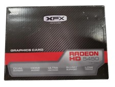 NEW Open Box XFX AMD Radeon HD 5450 1GB DDR3 VGA/DVI/HDMI Video Card HD-545X-ZQ picture