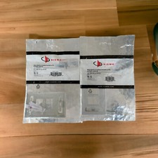 Siemon Max Single Gang MX-FP-S-04-02 Faceplate, 4 Port, White  New picture