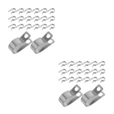 60 pcs Metal Wire Clamp, 3/4