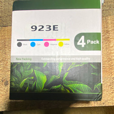 923E Compatible Ink Cartridge 4-Pack CMYK for HP Inkjet Printers picture