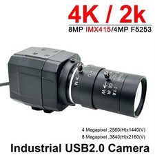 smtkey 4K/2K USB Webcam 8MP IMX415 UVC OTG Varifocal Camera SU70-HB picture