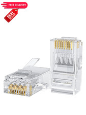 CableCreation Cat6 RJ45 Connectors,100-PACK Cat 6 Standard, Transparent picture