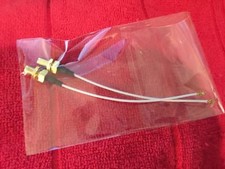 GOLD ANTENNA FOR ASUS MAXIMUS VI FORMULA ,EXTREME, MPCIE COMBO II ( WHITE) 4.5