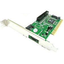 New PCI 32bit to 3 SATA+1 IDE combo RAID Card Adapter VIA6421 for XBOX360 US picture