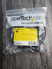 StarTech.com 25ft (7.6m) Computer Power Cord, NEMA 5-15P to C13, 10A 125V, 18... picture