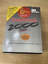Vintage Wordstar 2000 Plus Software Boxed Complete IBM Compatible picture