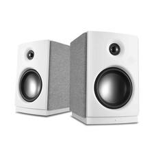 HiVi-Swans OS-10 HiFi Stereo Speakers, Bluetooth 5.0 Active Computer White picture