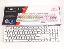 Redragon Flare Pro Wireless Retro Typewriter Style Keyboard picture