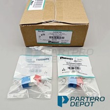 New For Panduit CAT5E Network Jack Module Gigabit blue CJ5E88TGBU BOX OF 50 picture