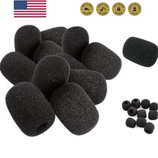 10Pcs Black Parrott B350 Foam Replacement for BlueParrott B450 B550 C400 S450... picture