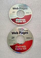 2 CD's teach yourself How to Build Web Pages Electronic Starter Kit by Sams.net  picture