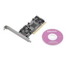 4 Port SATA PCI Expansion Card PCI To SATA Adapter Card JBOD mode picture