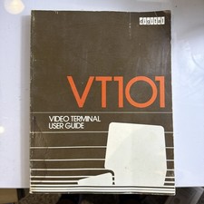 Vtg 1981 Digital Equipment Corp. DEC VT101 Computer PC User Guide Book Manual picture