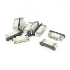 10 Pcs FFC FPC 10 Pin Bottom Connect 0.5mm Pitch Ribbon Connector Socket picture