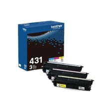 Brother TN431-3PK Toner Cartridge Cyan Magenta Yellow  picture