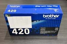 Brother Genuine TN420 Black Toner Cartridge TN-420 Sealed picture