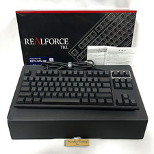 Topre REALFORCE R2TL-USV-BK Wired Keyboard English Layout Tenkeyless USED picture