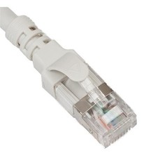 ICC ICCICPCSX01WH CAT6A U/FTP Ethernet Patch Cord - 1' - White - 10 Pack picture