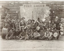 Cowboy Band 1880 ft Greer Mouse Pad 7 3/4  x 9
