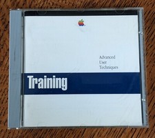 Vintage 1991 Apple Training CD: Advanced User Techniques M1161LL/A - VGC - RARE picture